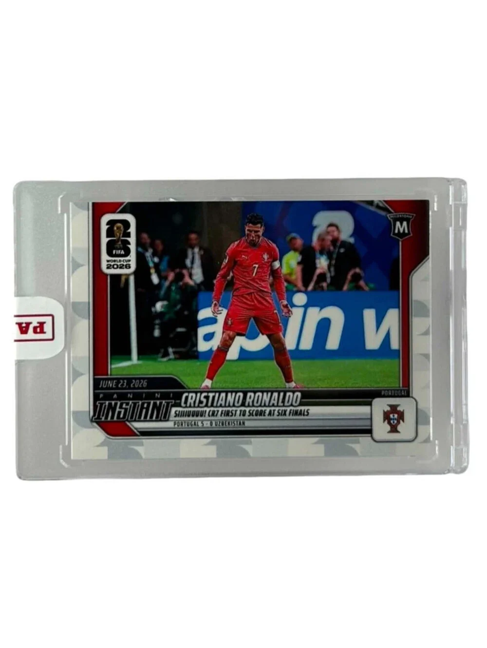 2026 Panini Instant FIFA World Cup #99 Cristiano Ronaldo  Portugal